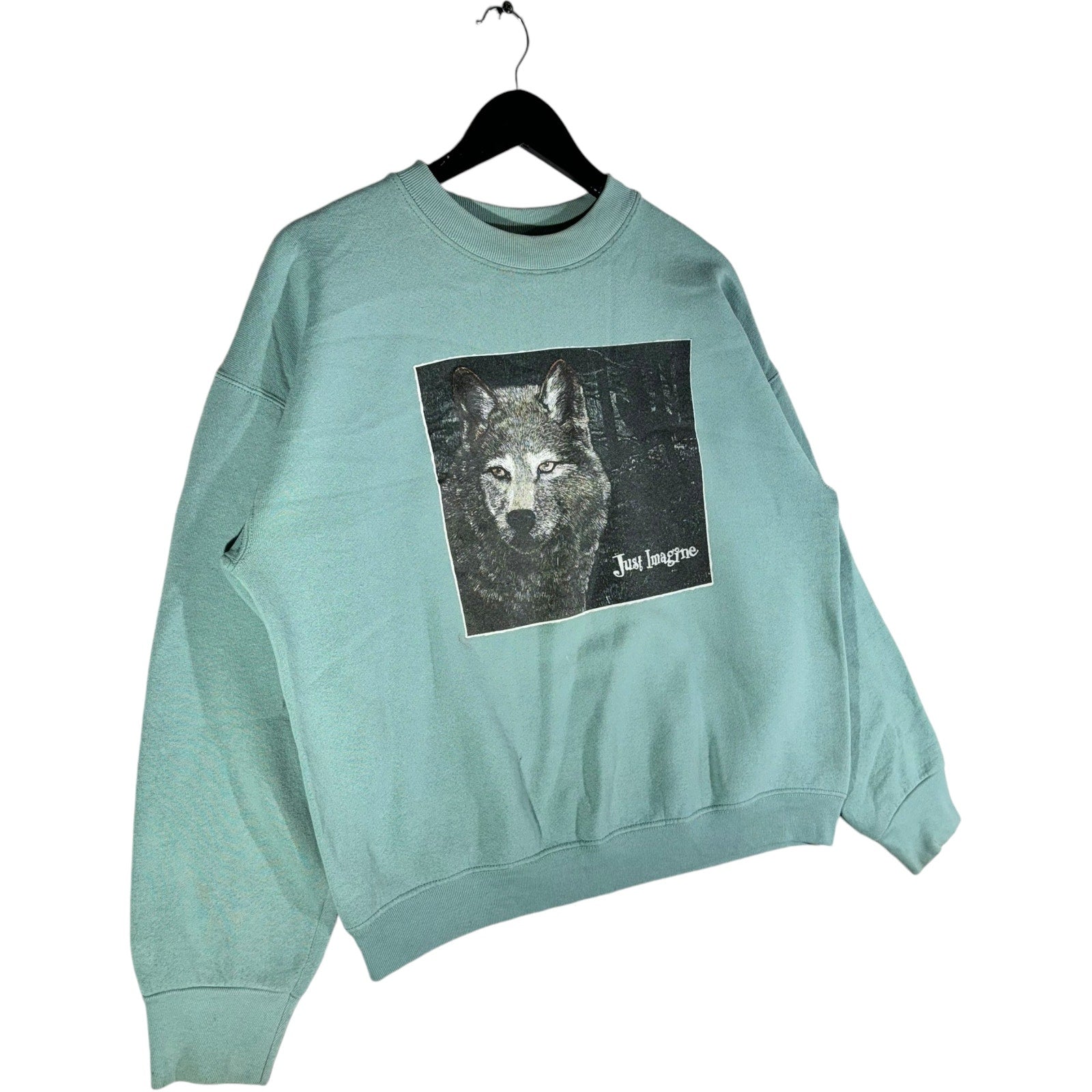 Vintage Wolf Nature Crewneck