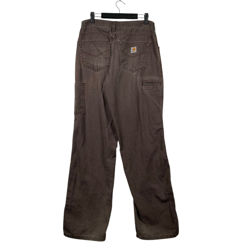 Vintage Carhartt Flame Resistant Canvas Carpenter Pants 31x32