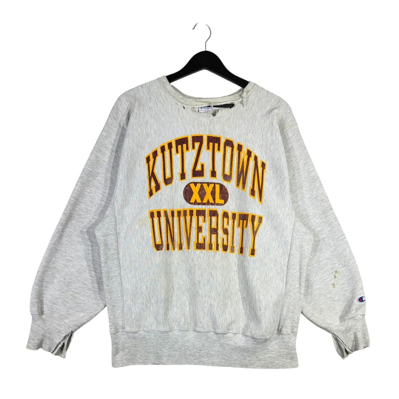 Vintage Champion Reverse Weave Kutztown University Crewneck