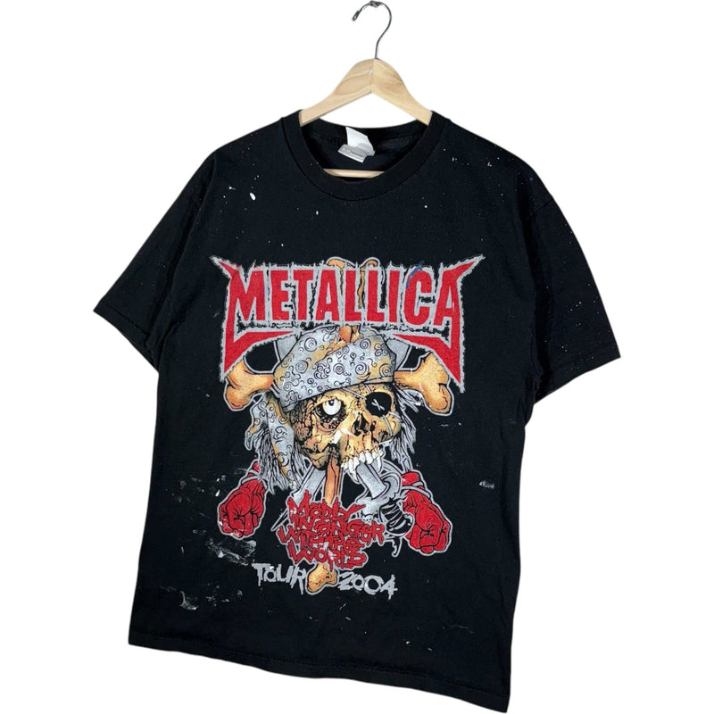 Vintage Metallica Madly In Anger With The World Tour Tee 2004
