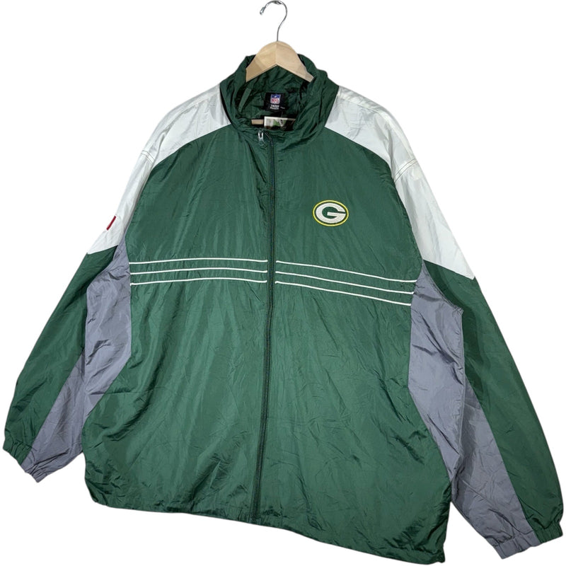 Vintage Green Bay Packers Full Zip NFL Light Jacket