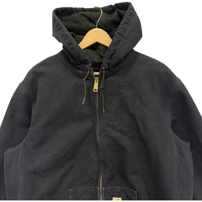 Youth Carhartt Hooded Full Zip Workwear Jacket