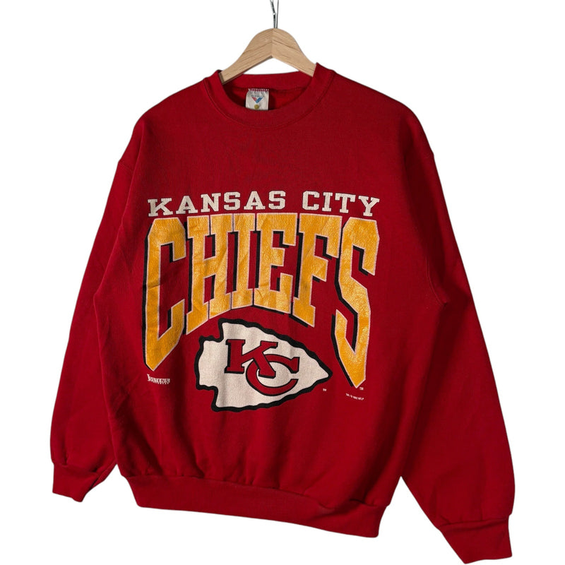 Vintage Kansas City Chiefs NFL Spellout Crewneck 90s