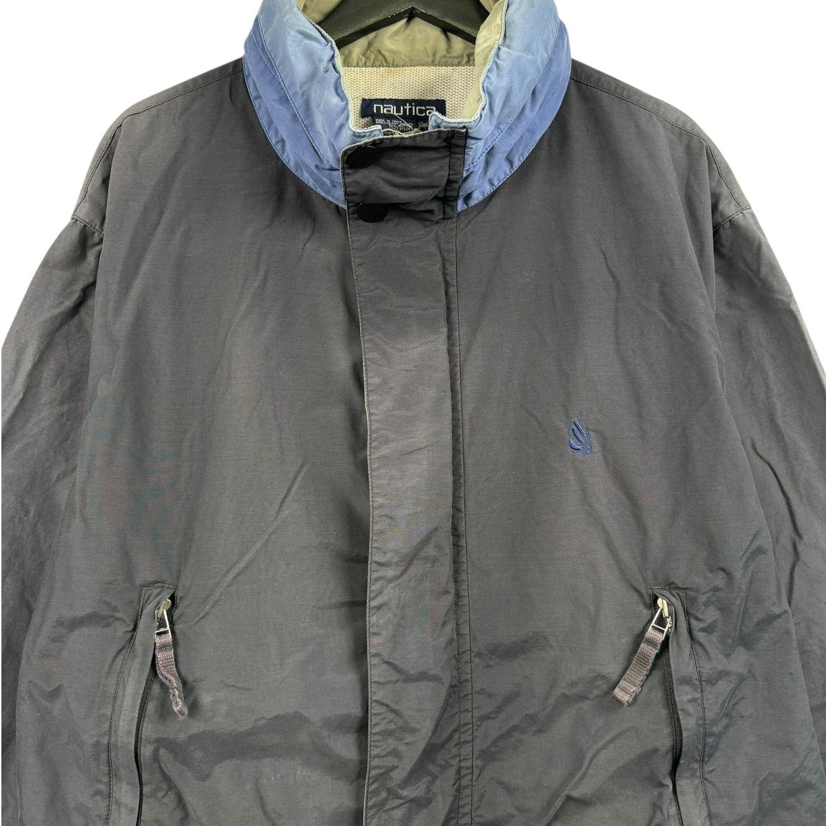 Vintage Nautica High stand-up Collar Sailing Jacket