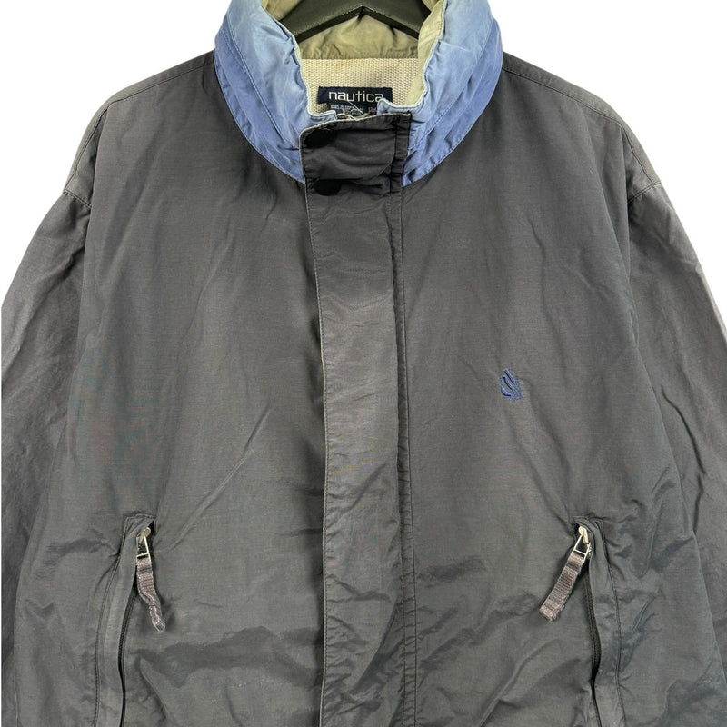 Vintage Nautica High stand-up Collar Sailing Jacket