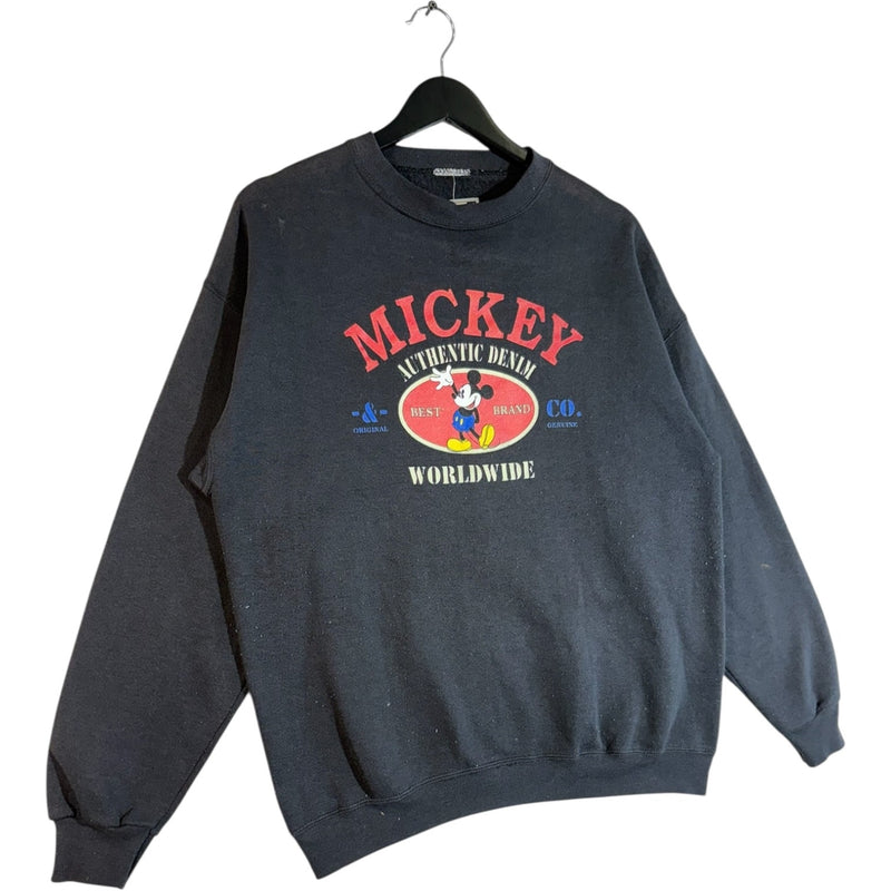 Vintage Mickey Mouse Crewneck Large