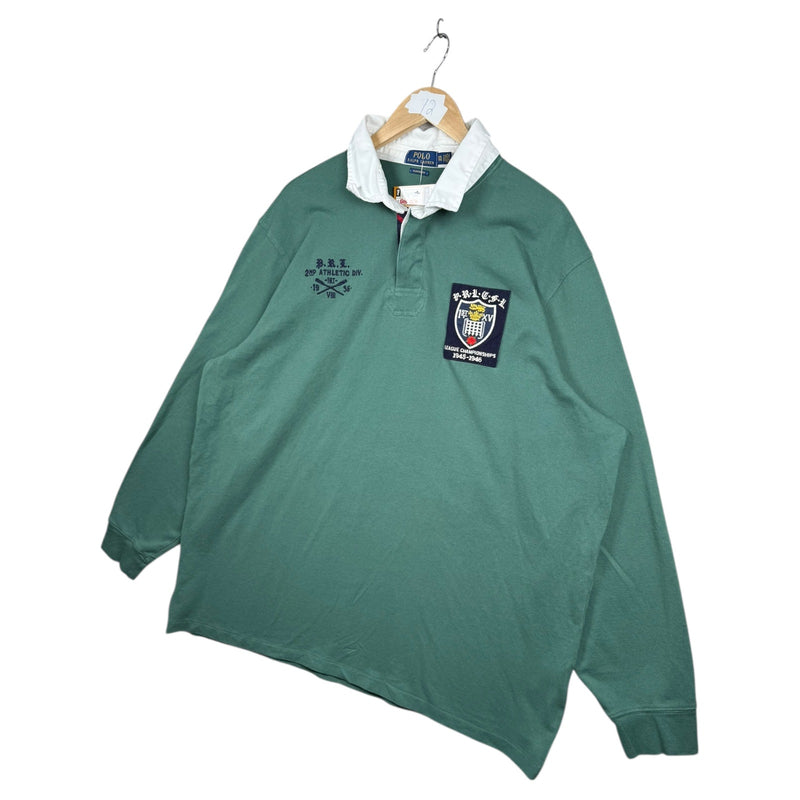 Vintage Polo Ralph Lauren League Champ Long Sleeve Polo Shirt