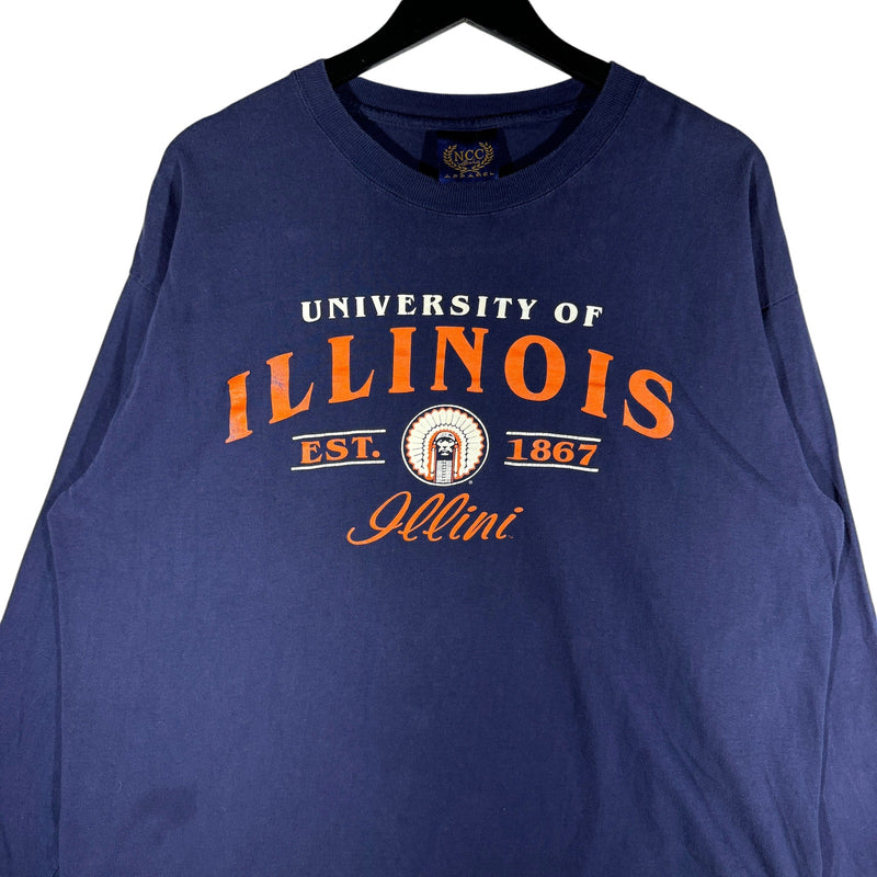 Vintage University of Illinois Long Sleeve