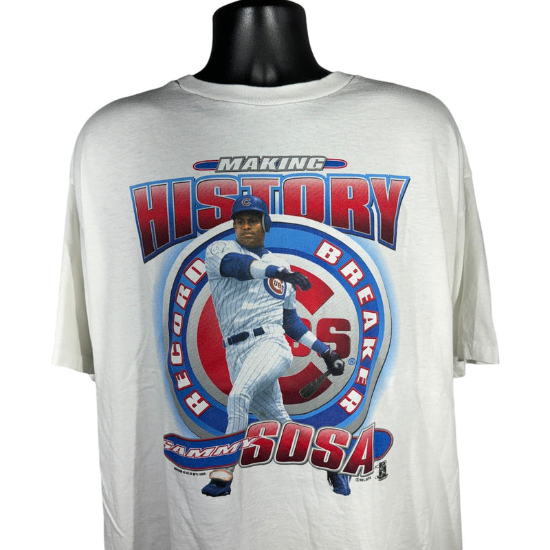 Vintage Sammy Sosa "Making History" Starter Tee