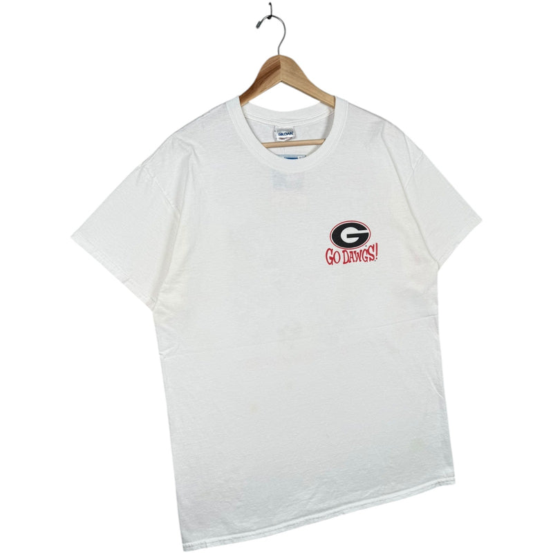 Vintage Georgia Bulldogs Run Wild Go Dawgs T-Shirt