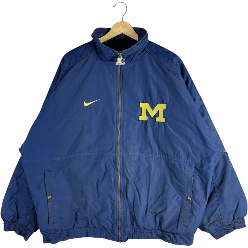 Vintage Nike Michigan University Spellout Logo Windbreaker