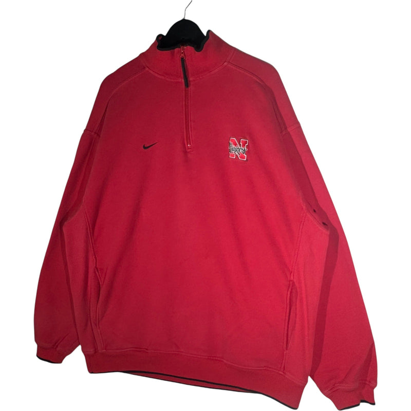 Vintage Nike Nebraska Cornhuskers 1/4 Zip Sweatshirt