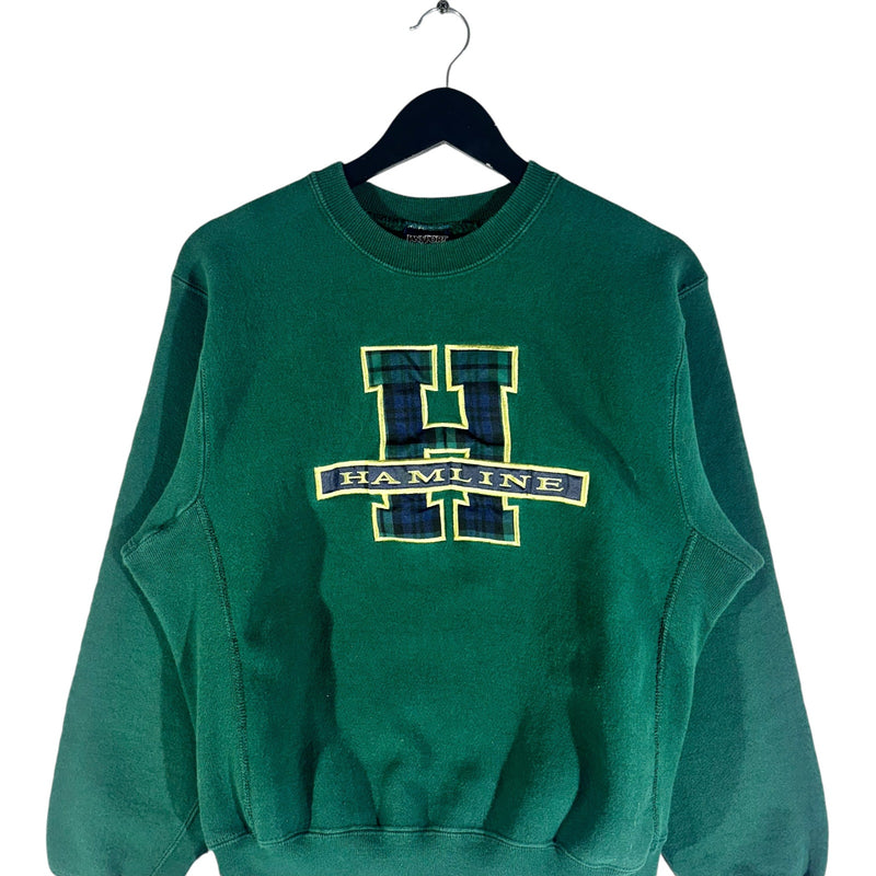 Vintage Hamline University Spellout Crewneck 90's