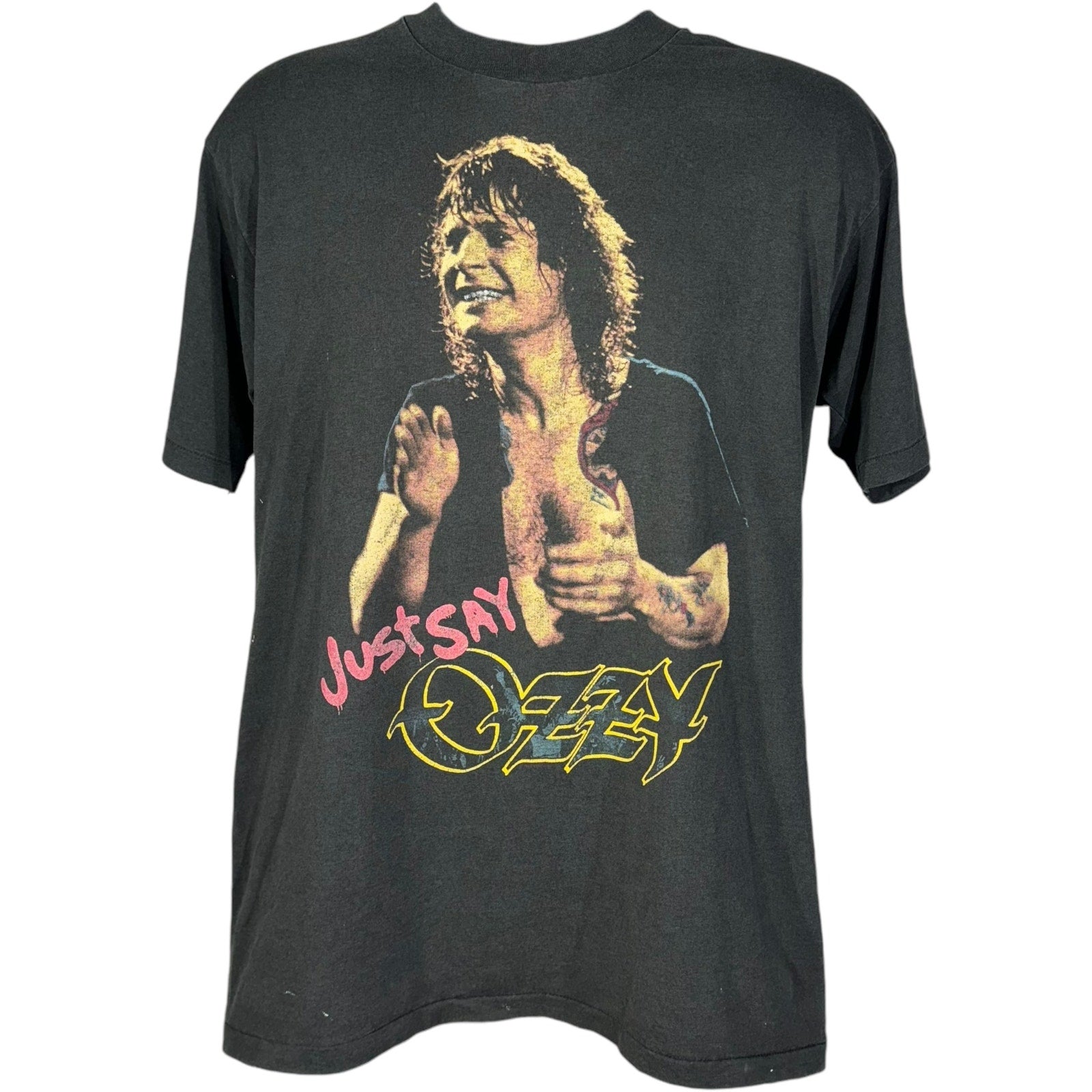 Vintage "Just Say" Ozzy Osbourne Music Tee 80's