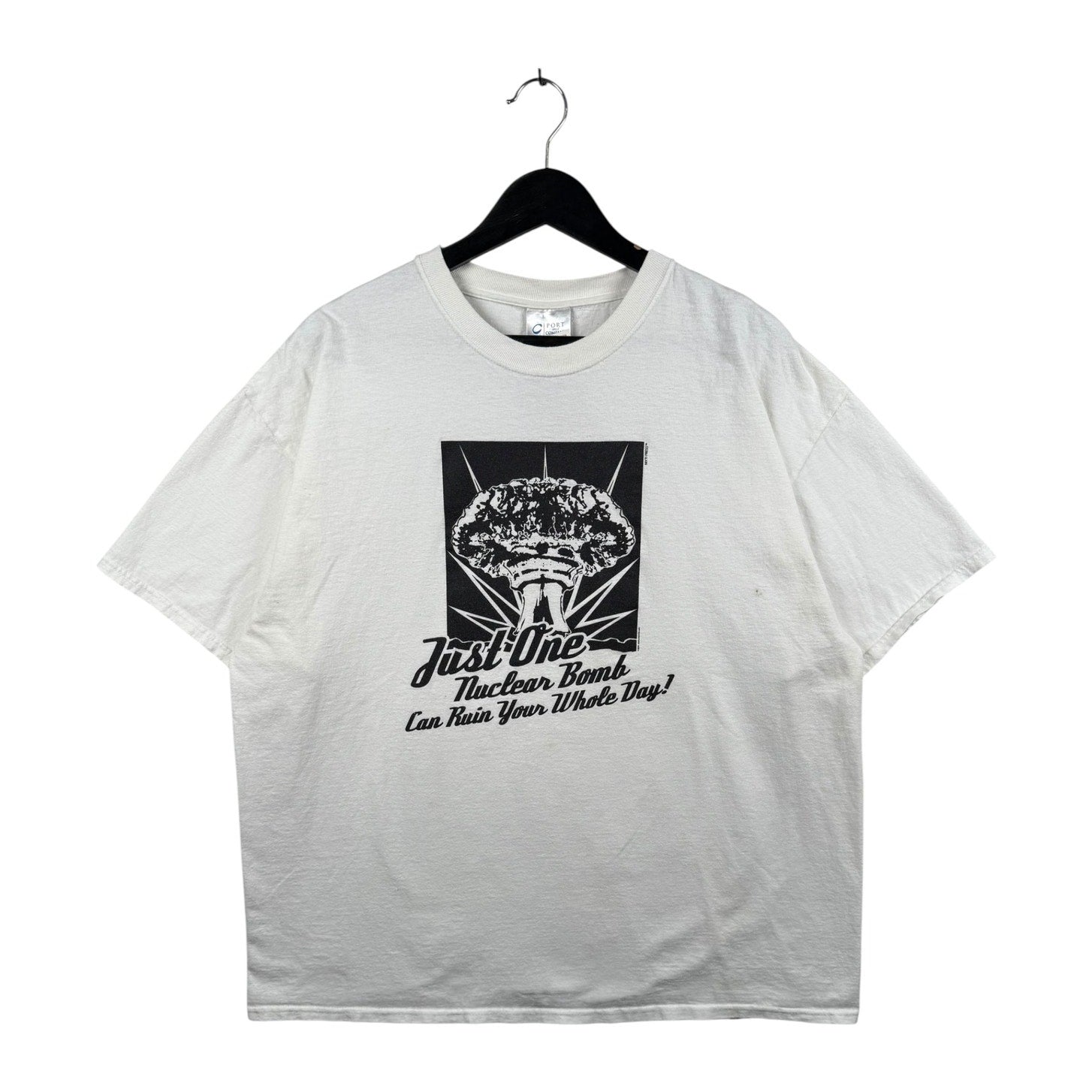 Vintage Nuclear Bomb Graphic T-Shirt