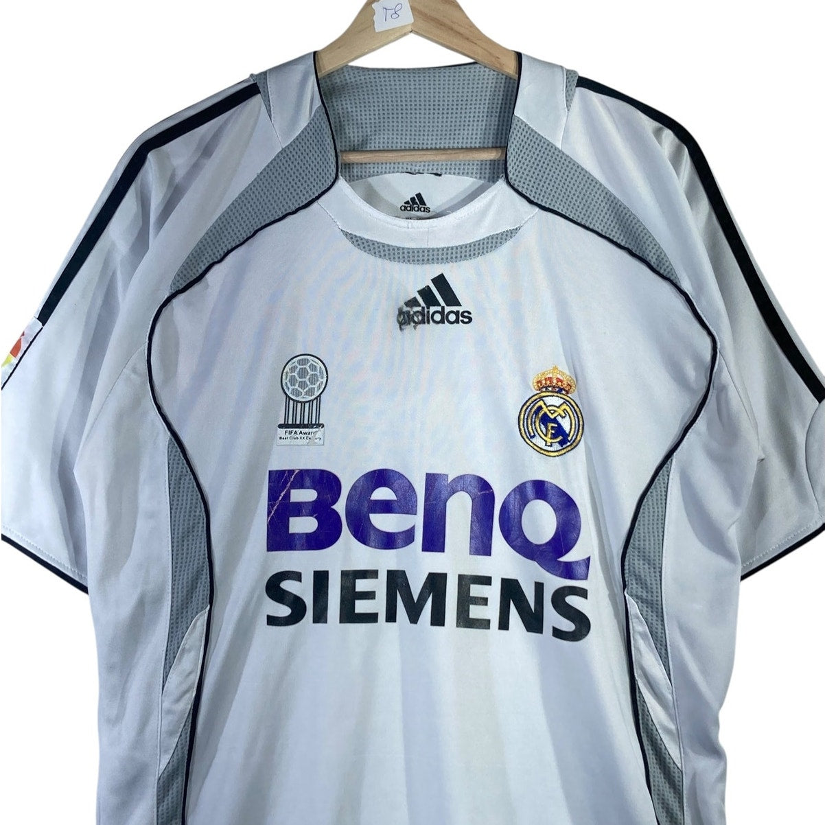 Vintage Adidas Madrid BenQ Siemens Jersey