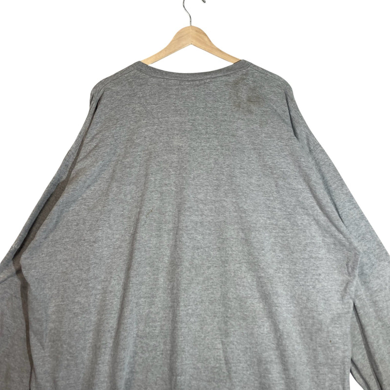 Vintage Platinum Fubu Cursive Spell Out Long Sleeve