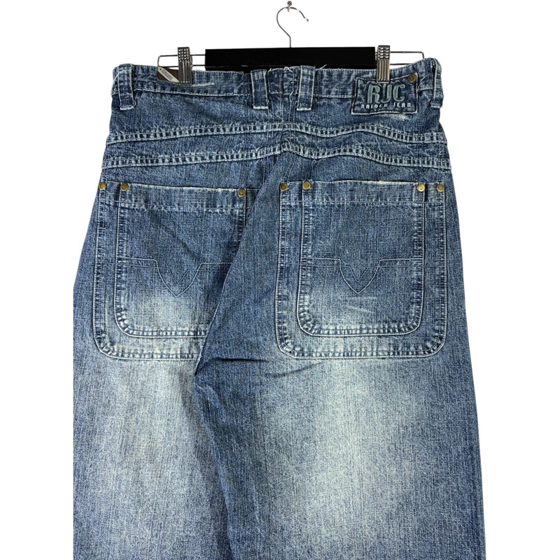 Vintage Raider Jean Co Baggy Denim Shorts 34