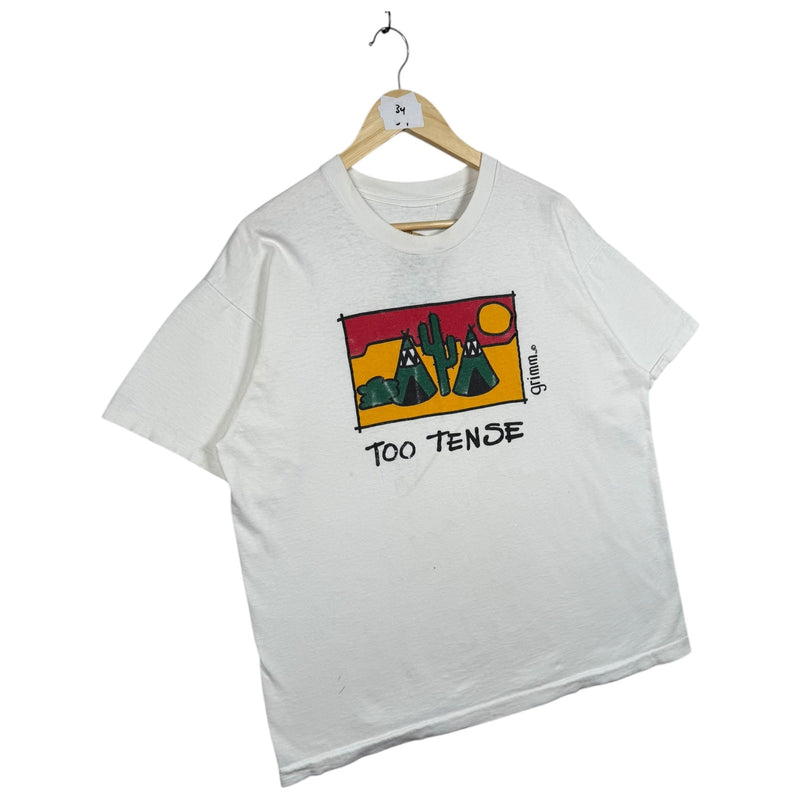 Vintage Too Tense Desert Teepees T-Shirt