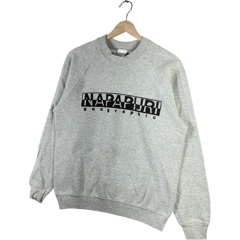 Vintagem Napapijri Geographic Crewneck