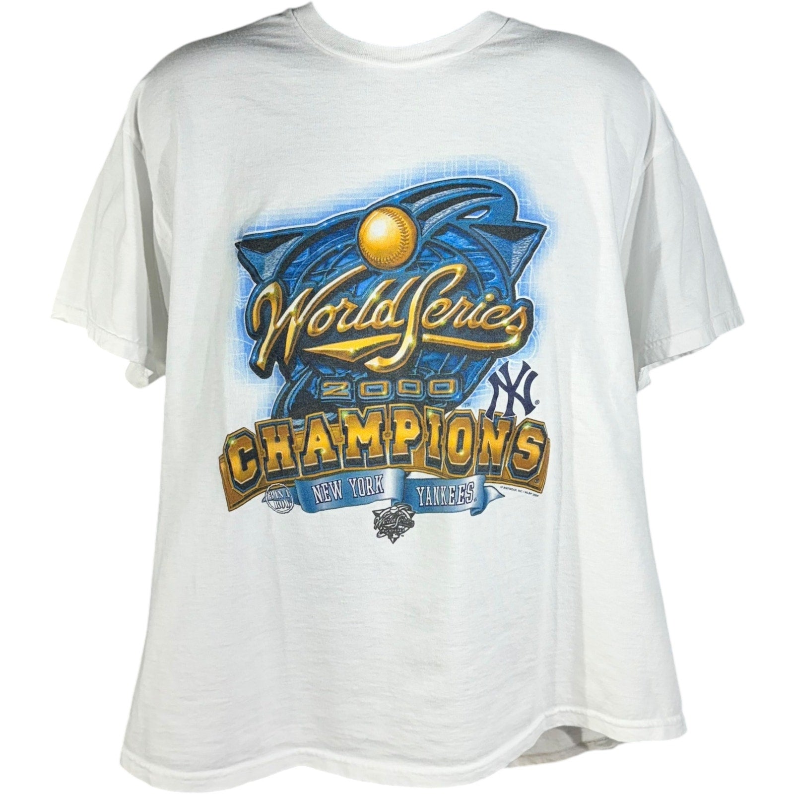 Vintage New York Yankees World Series Champions MLB Tee 2000