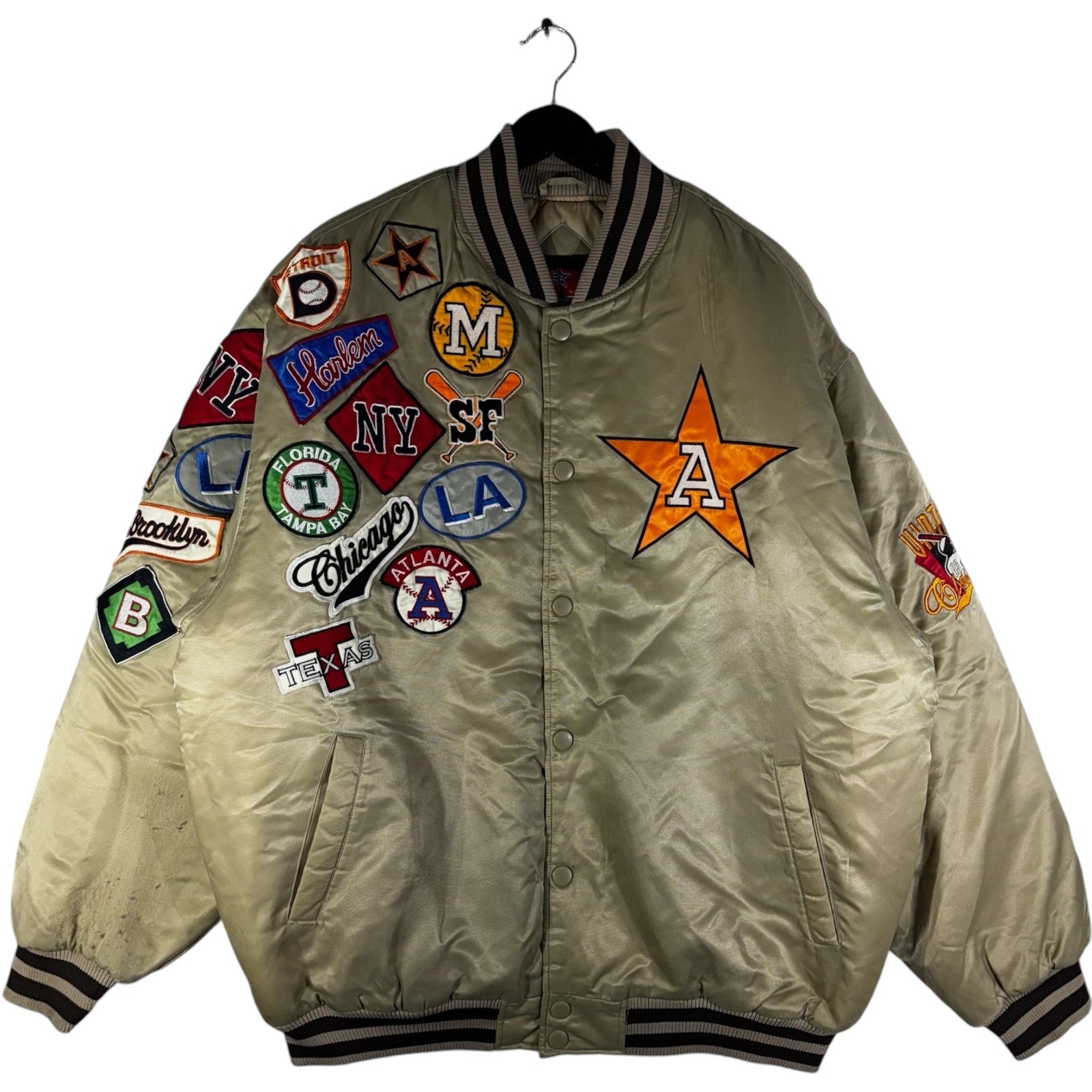 Vintage All-Star Patch Bomber Jacket