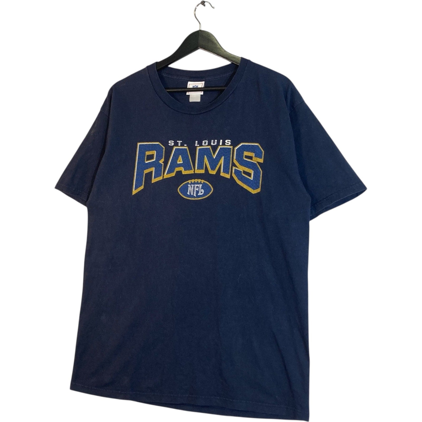 Vintage St. Louis Rams Chest Spellout NFL Tee