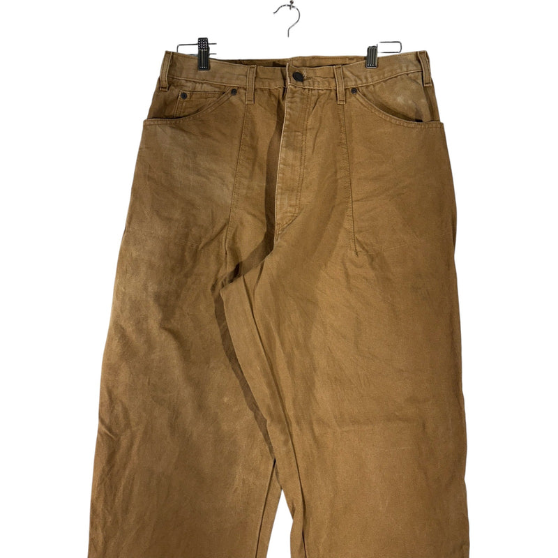 Vintage Dickies Workwear Cargo Carpenter Pants 34x30