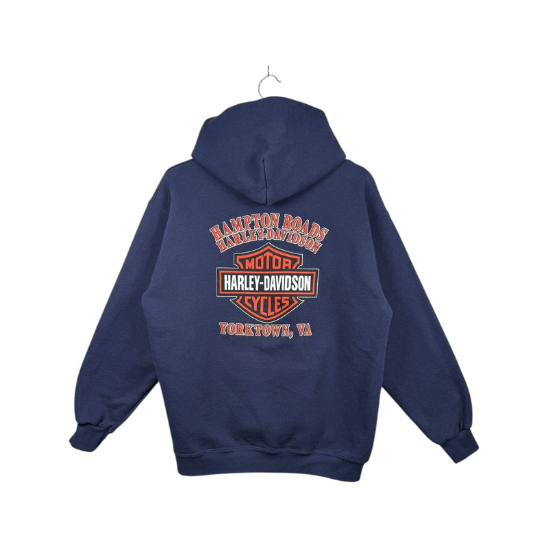 Vintage Harley Davidson Hampton Roads Hoodie