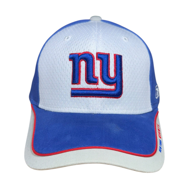 Vintage NFL x Reebok New York Giants Colorblock Strapback Hat