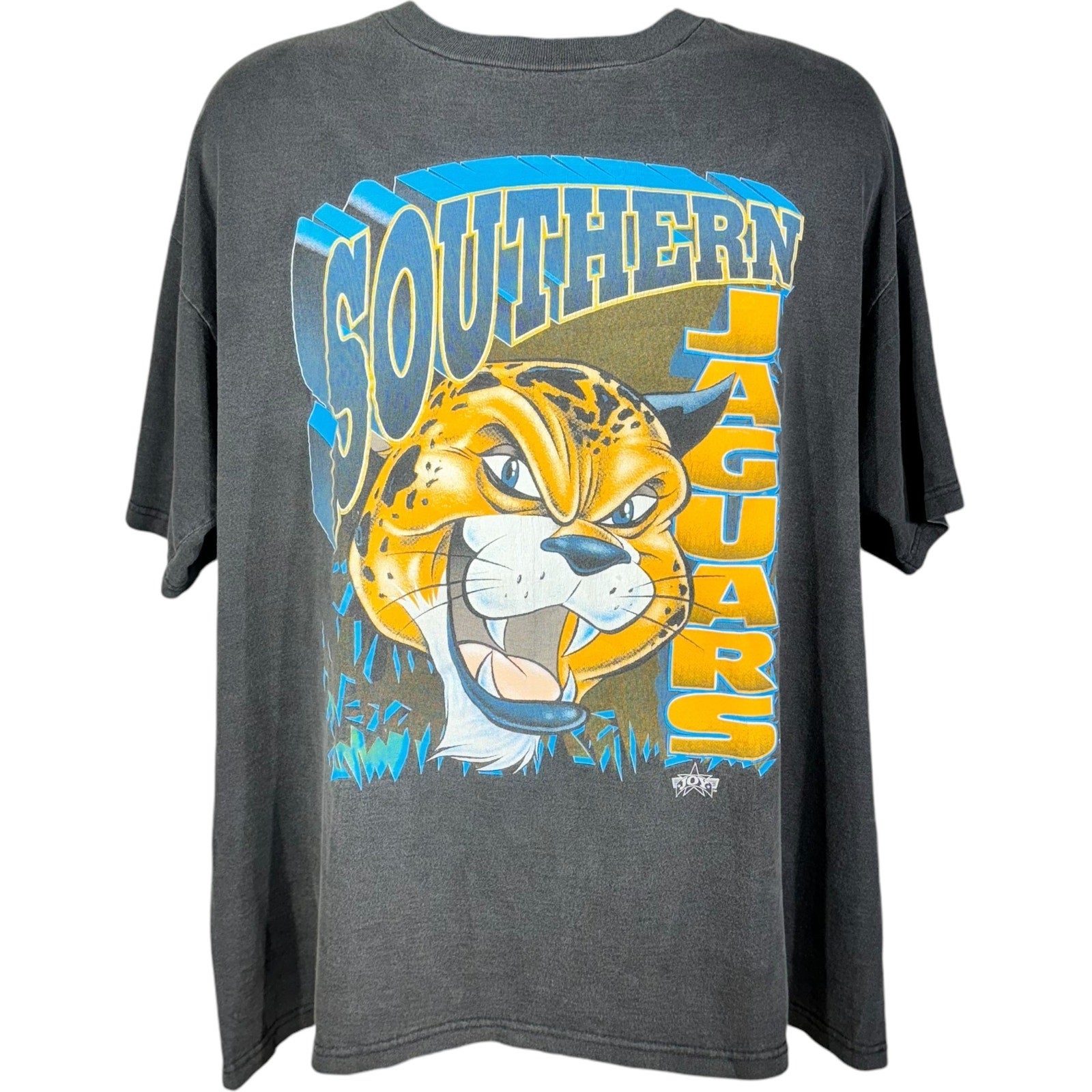 Vintage Southern University Jaguars Illustrated Spellout Tee