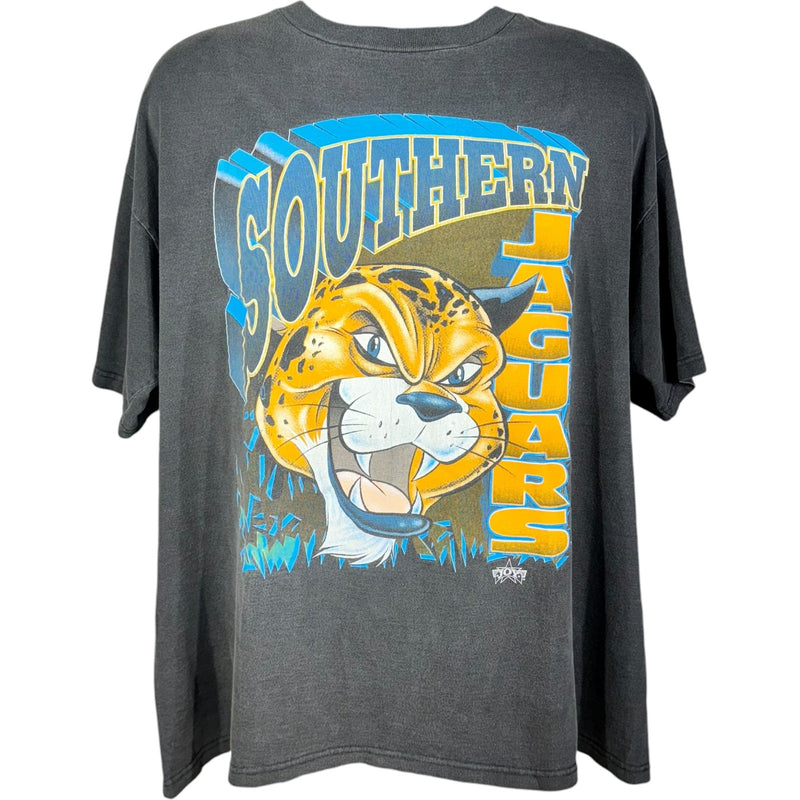 Vintage Southern University Jaguars Illustrated Spellout Tee