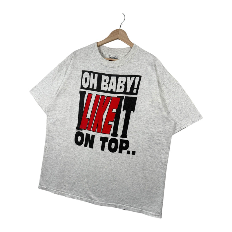 Vintage Oh Baby Like It On Top Graphic T-Shirt