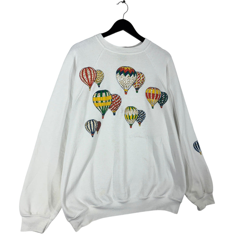 Vintage Hot Air Balloons Crewneck 90's