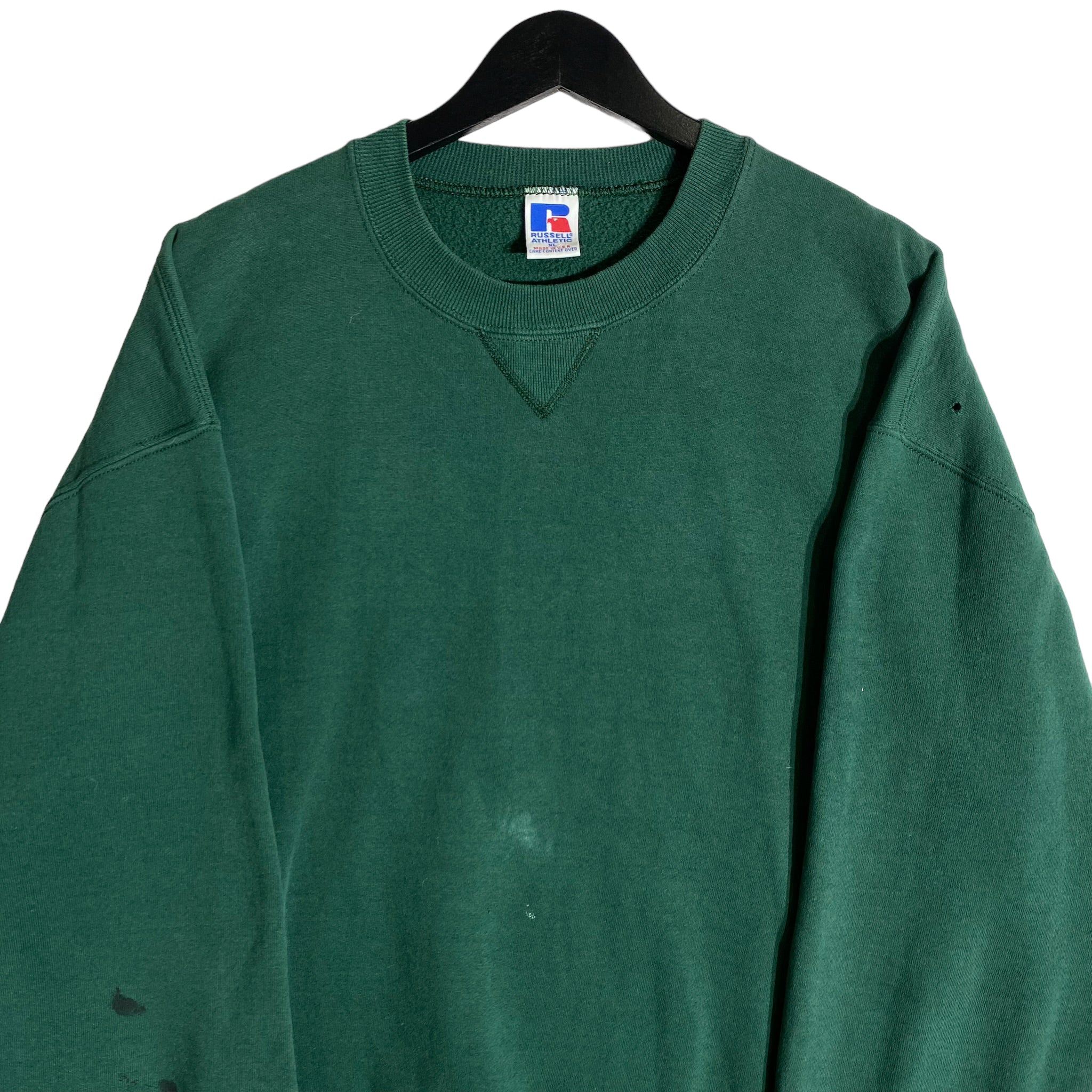 Vintage Distressed Blank Crewneck 90s