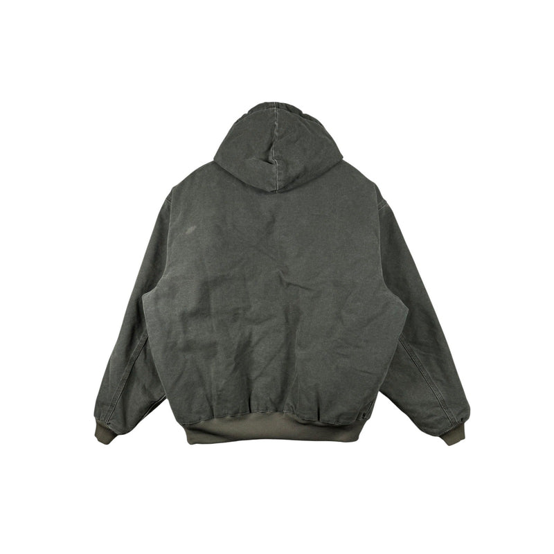 Vintage Carhartt Full Zip Canvas Hoodie Jacket