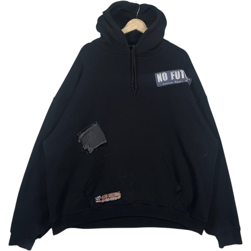 Vintage Russell Patchwork Hoodie