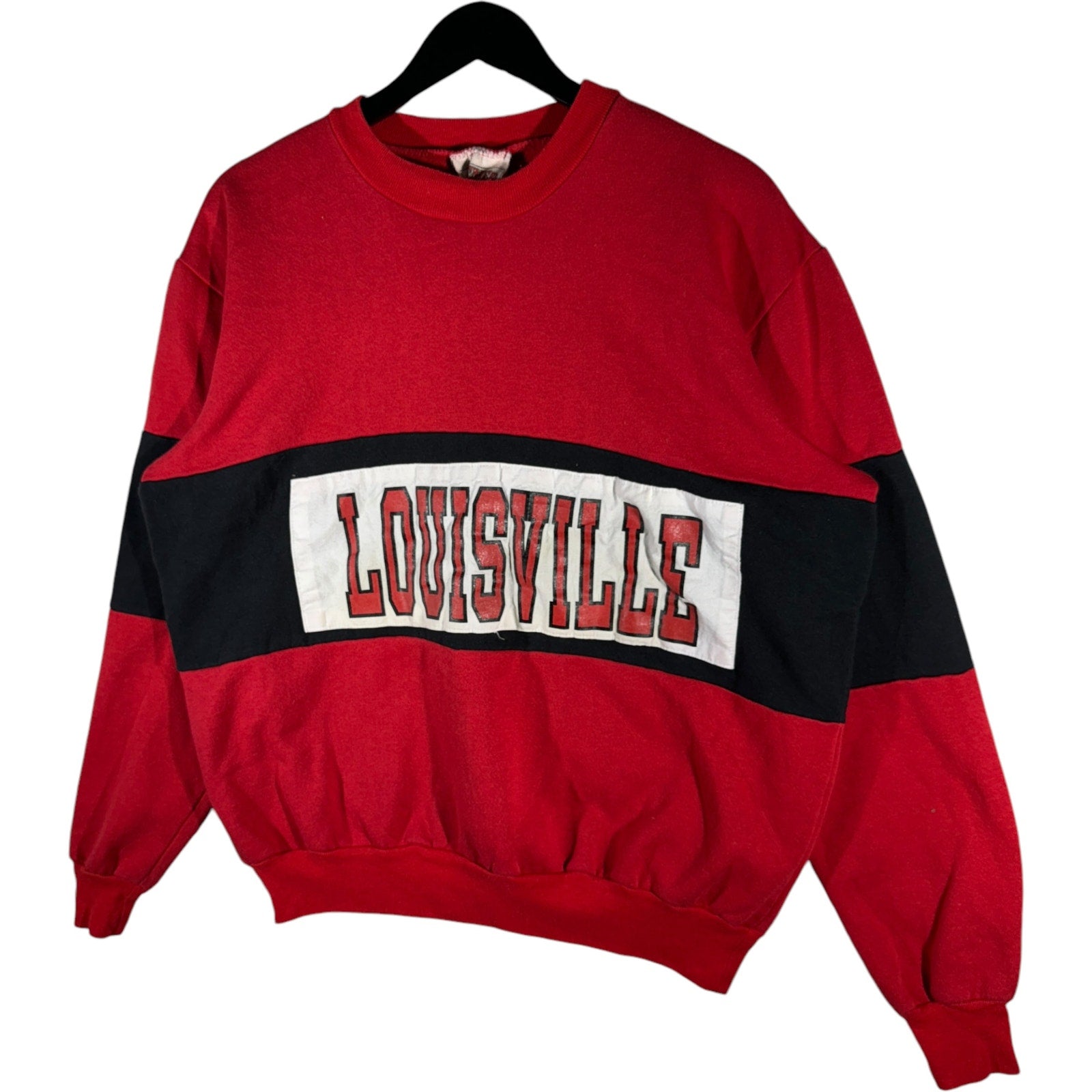 Vintage Nutmeg University Of Louisville Spellout Crewneck