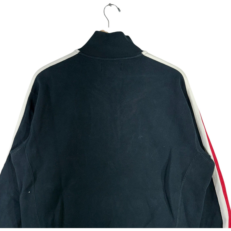 Vintage Polo Ralph Lauren Crest Embroidered 1/4 Zip Sweatshirt