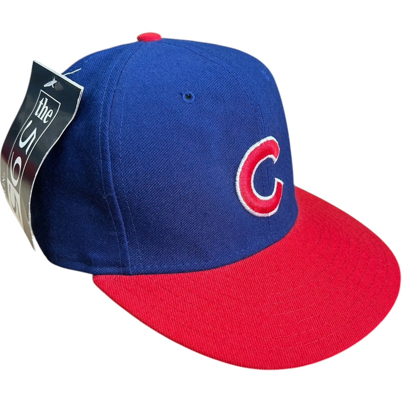 Vintage NWT Chicago Cubs Logo MLB Fitted Hat