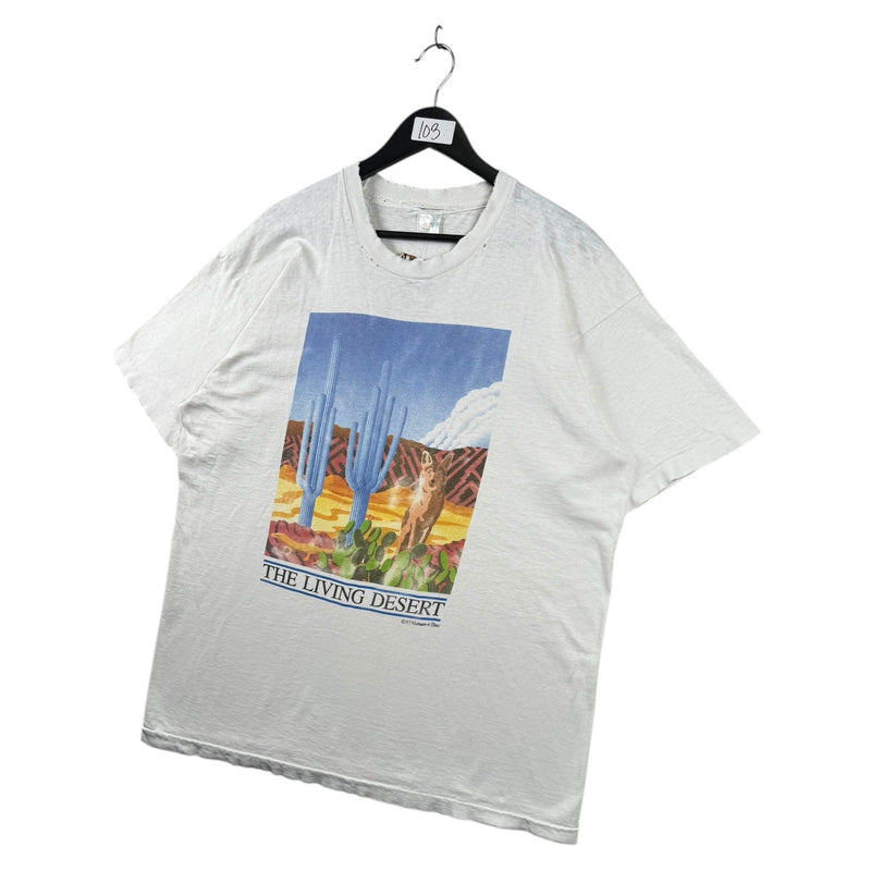 Vintage The Living Desert Nature Graphic T-Shirt