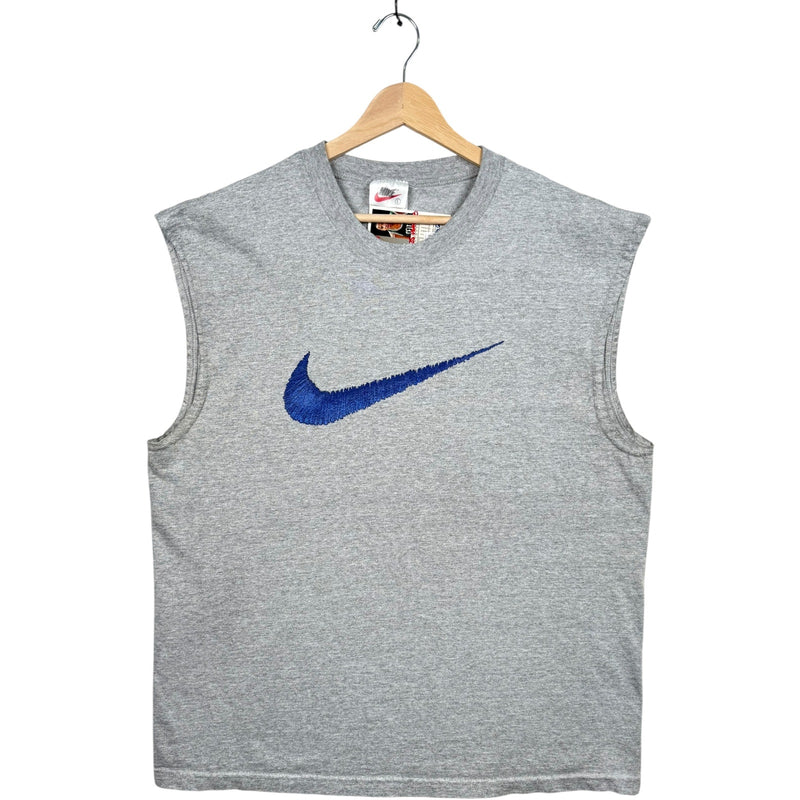 Vintage Nike Swoosh Logo Muscle Tee