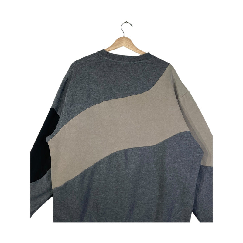 Vintage Nike Tri Color Pullover Crewneck