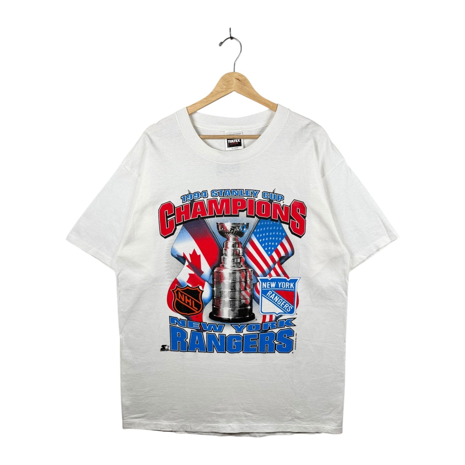 Vintage New York Rangers Stanley Cup Champions NHL T-Shirt