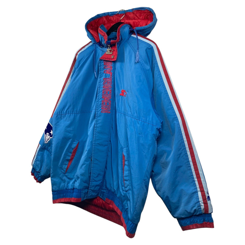 Vintage Starter New England Patriots NFL Hooded Jacket