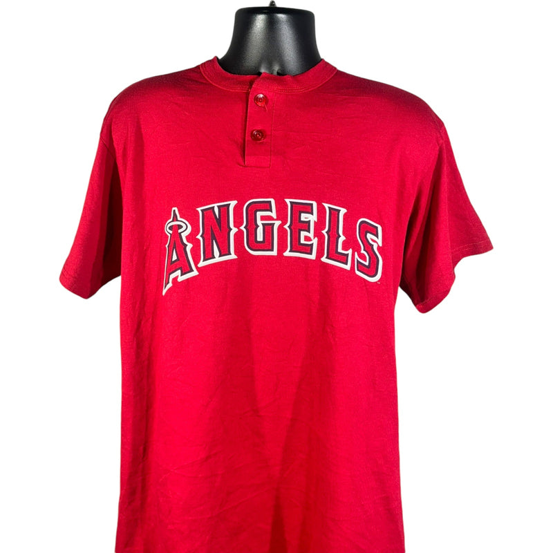 Vintage Majestic Los Angeles Angels Garret Anderson #16 MLB Tee