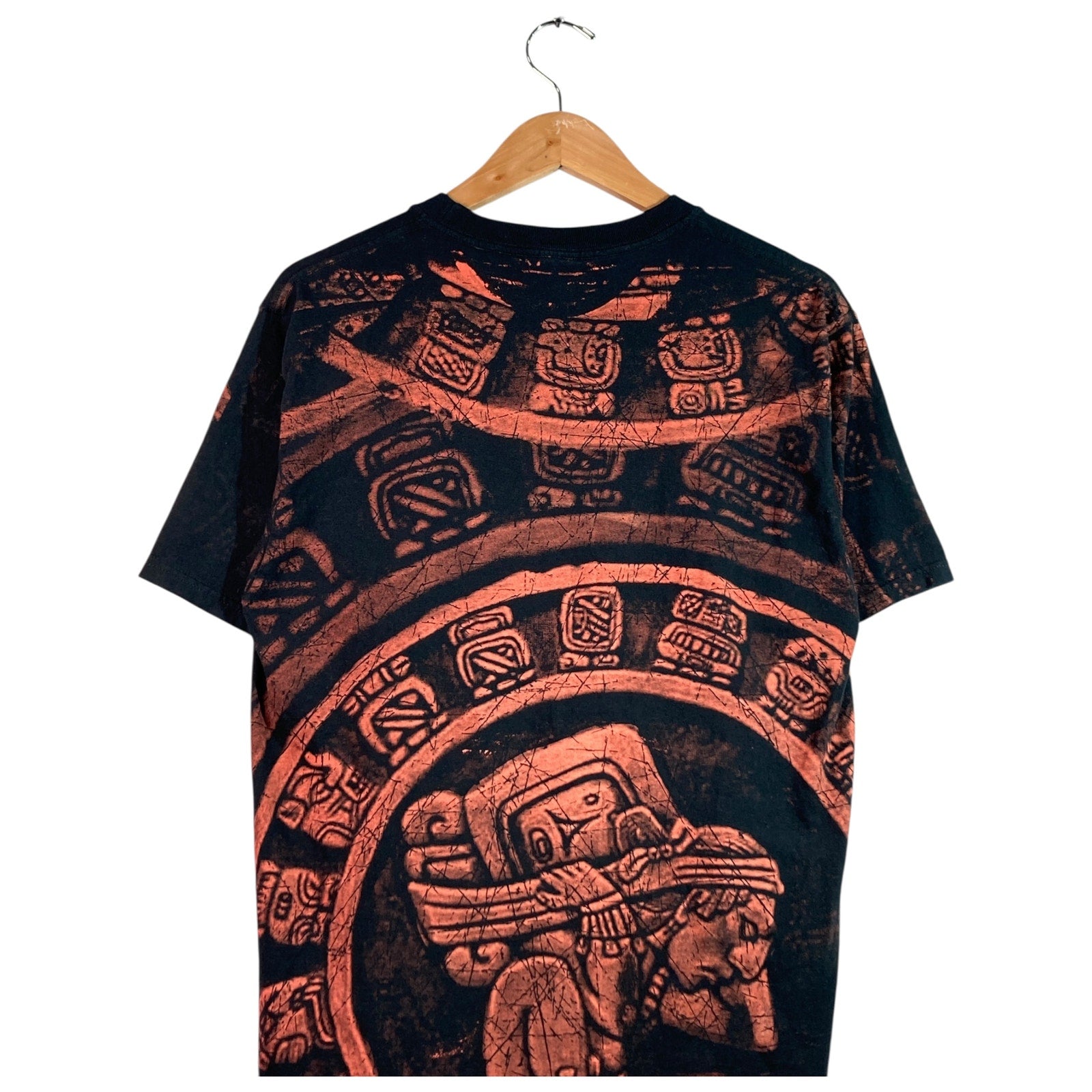 Vintage Cancun Mexico Mayan Calendar Tribal T-Shirt
