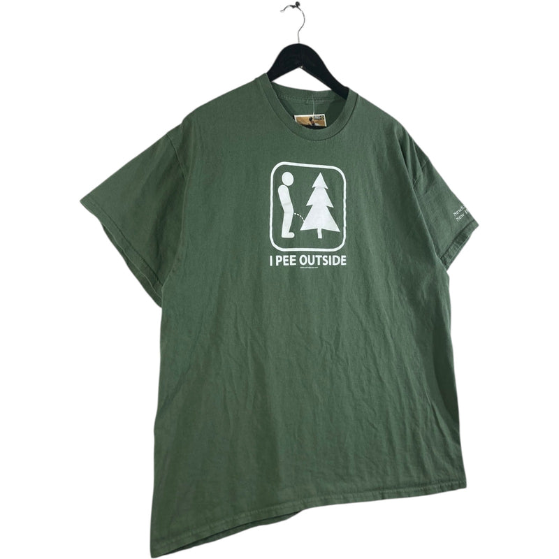 Vintage I Pee Outside Graphic T-Shirt