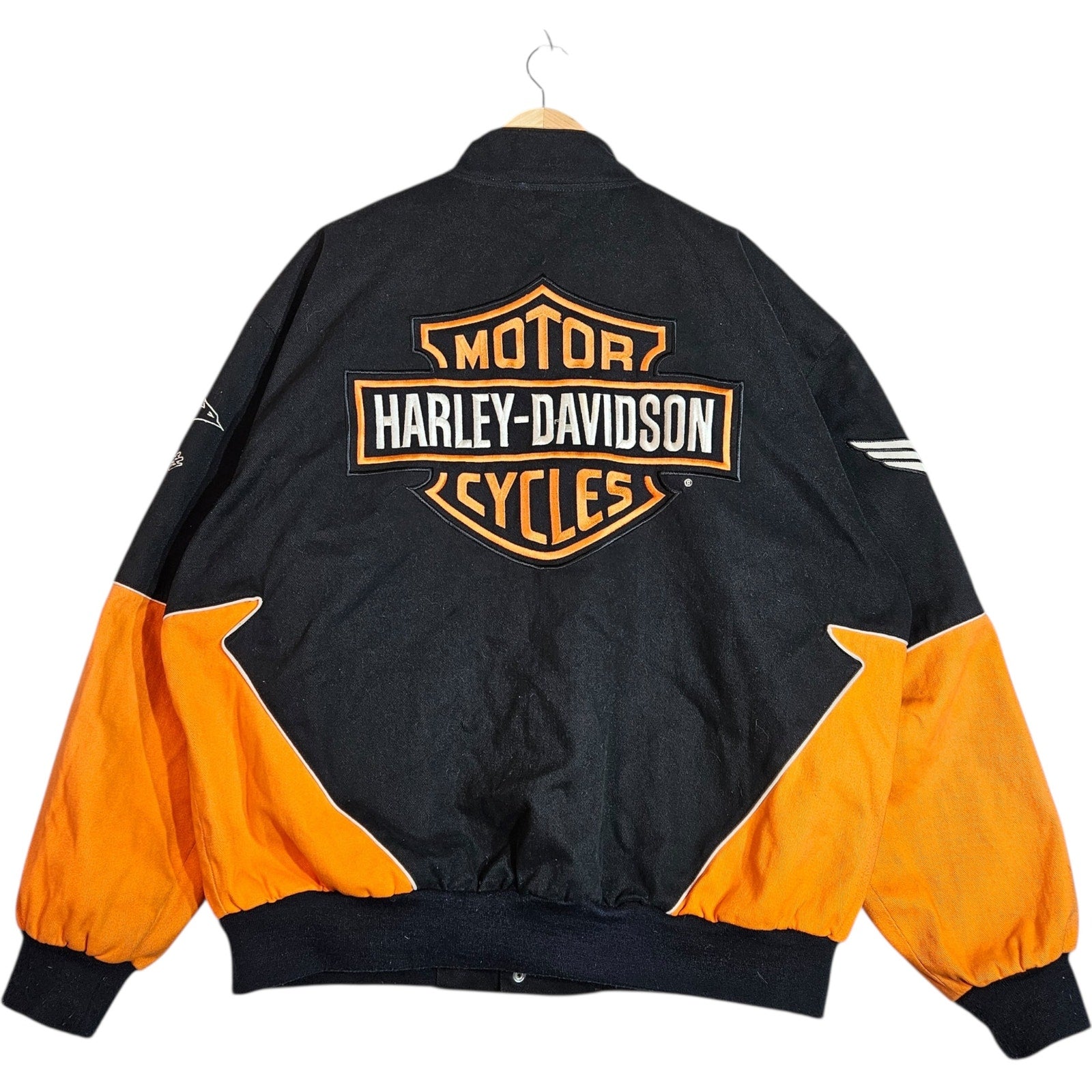 Vintage Harley Davidson Motorsports Bomber Jacket