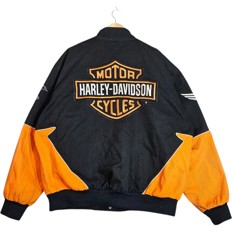 Vintage Harley Davidson Motorsports Bomber Jacket